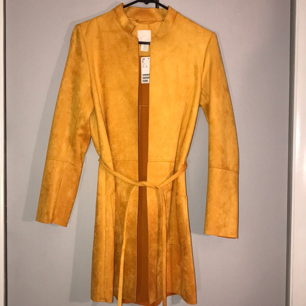 Yellow Trench Coat